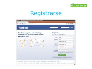 Registrarse
 