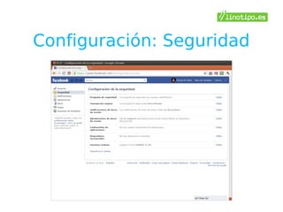 Configuración: Seguridad
 
