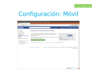 Configuración: Móvil
 