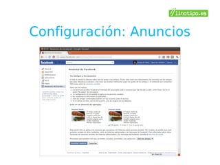 Configuración: Anuncios
 