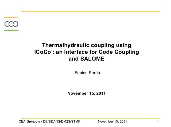 Jus 2011 thermalhydraulic coupling using icoco an interface for c 
