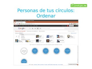 Personas de tus círculos:
       Ordenar
 