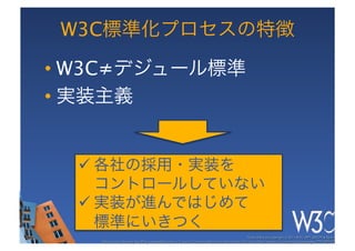 W3C

•  W3C≠
• 


    

    
 