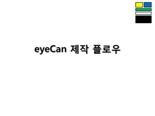 eyeCan 제작 플로우
 