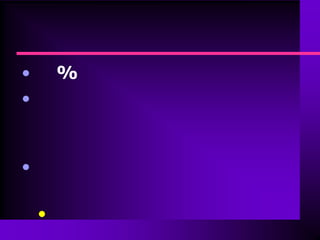 •       %
•


•

    •
 