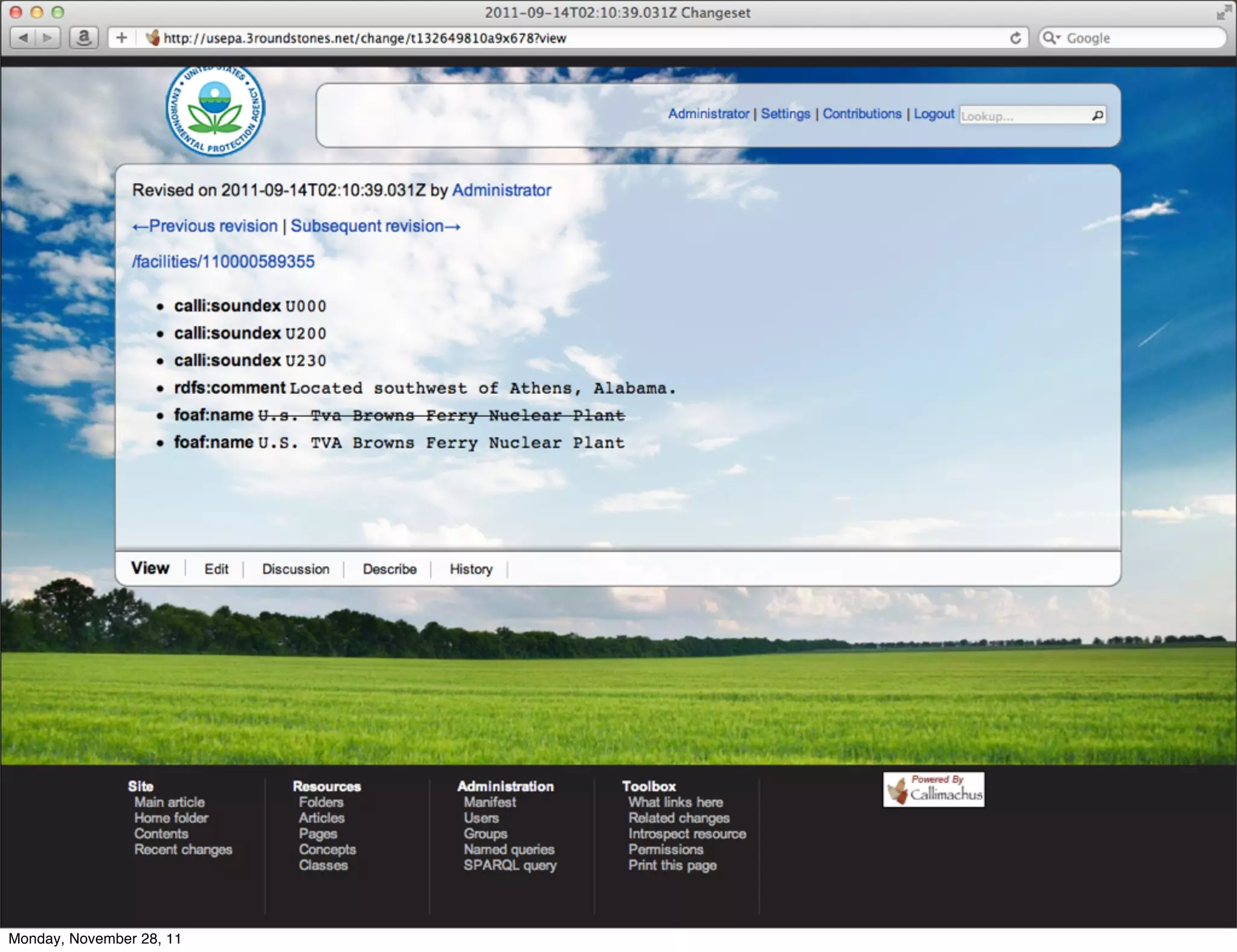 Monday, November 28, 11
 