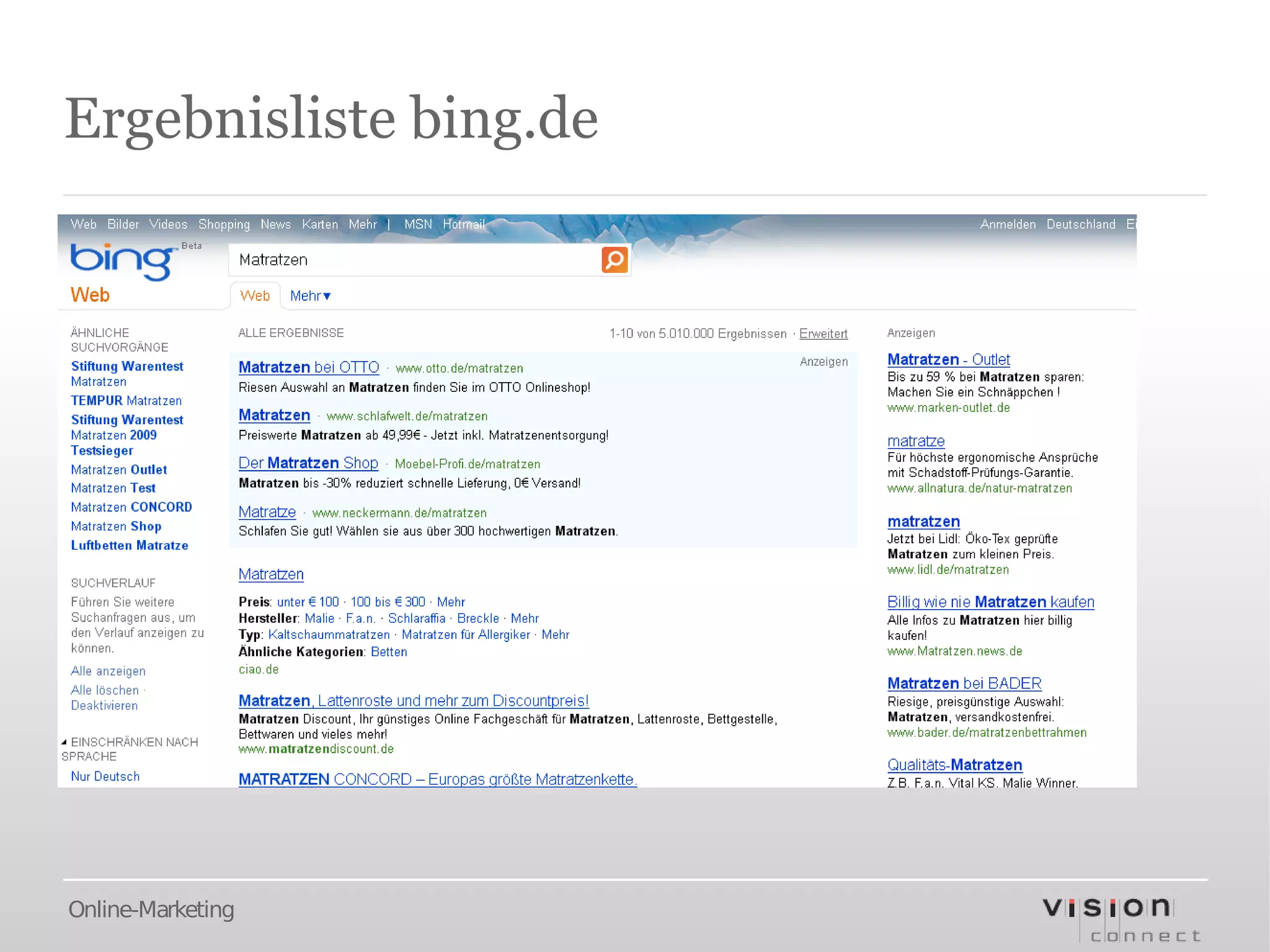 Ergebnisliste bing.de




Online-Marketing
 