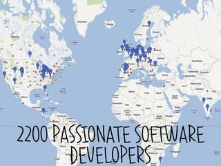 2200 PASSIONATE SOFTWARE
       DEVELOPERS
 