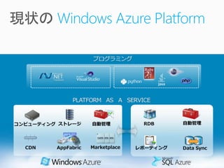 Windows Azure Platform
 