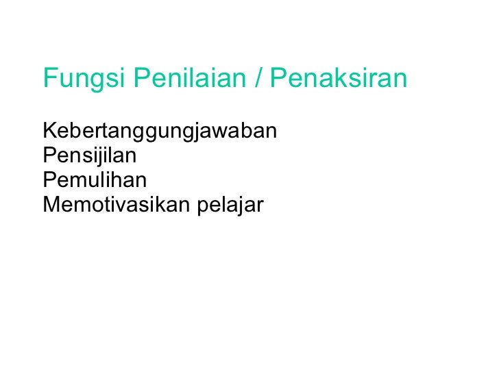 KPN 4043 -PENGUJIAN, PENGUKURAN & PENILAIAN PENDIDIKAN