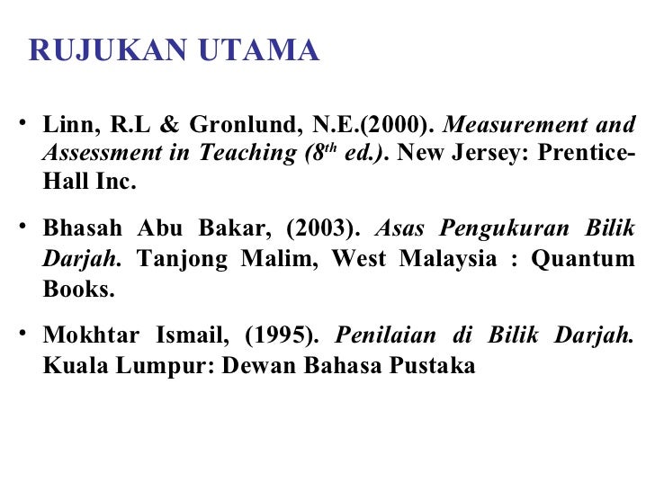 KPN 4043 -PENGUJIAN, PENGUKURAN & PENILAIAN PENDIDIKAN