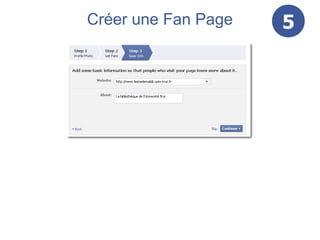 Créer une Fan Page   5
 