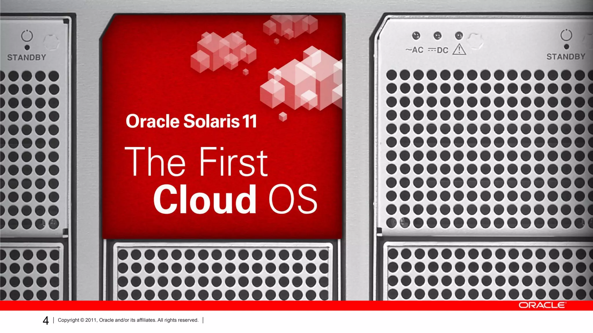 4   Copyright © 2011, Oracle and/or its affiliates. All rights reserved.
 