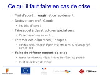 Ce qu ’il faut faire en cas de crise
 