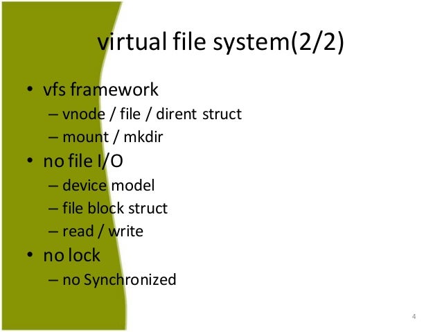 Vfs File Vfs Virtual File System _ Explain Virtual File System – EMVQOE