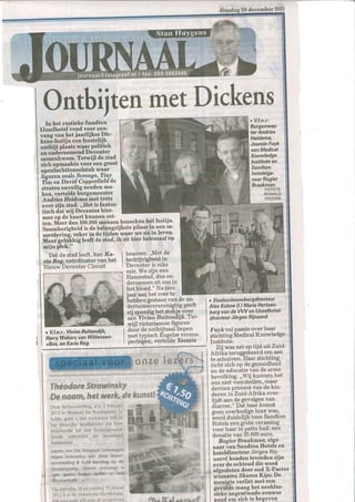Stan Huygens Journaal - Dickens Festijn