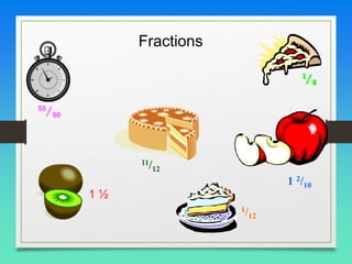 Fractions Slideshow Fractions | PPT