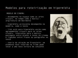 Etapas de realização Roteirização de obra audiovisual linear 