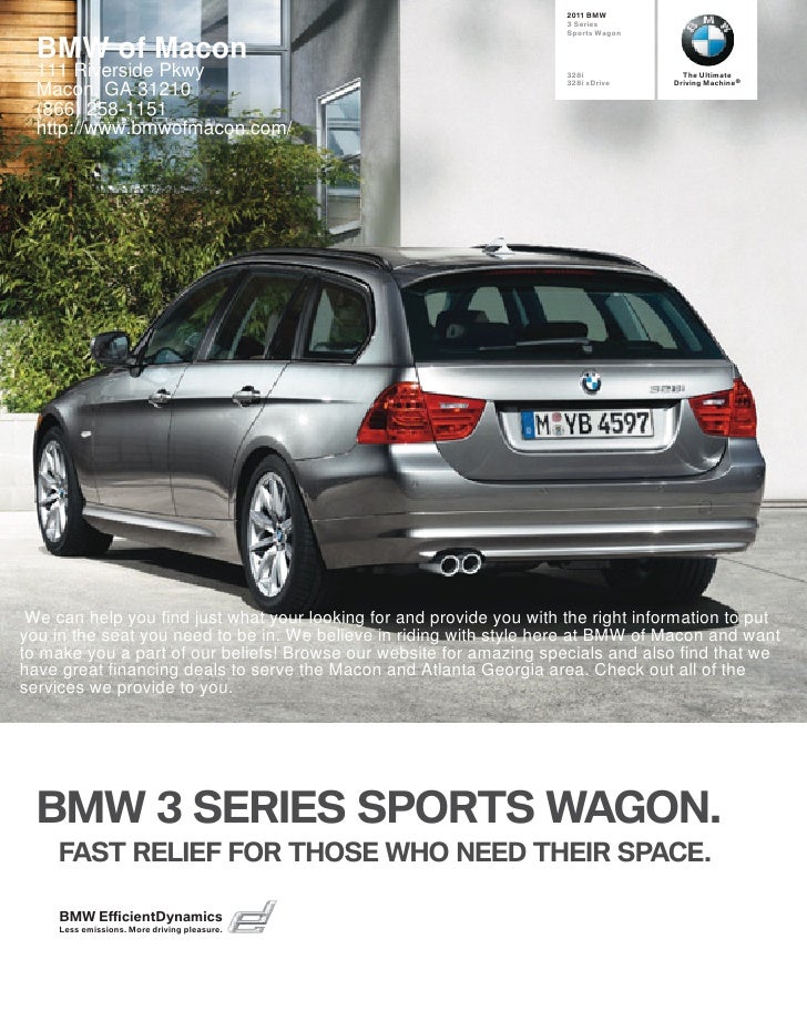 2011 Bmw Of Macon 3 Series Sports Wagon Macon Ga