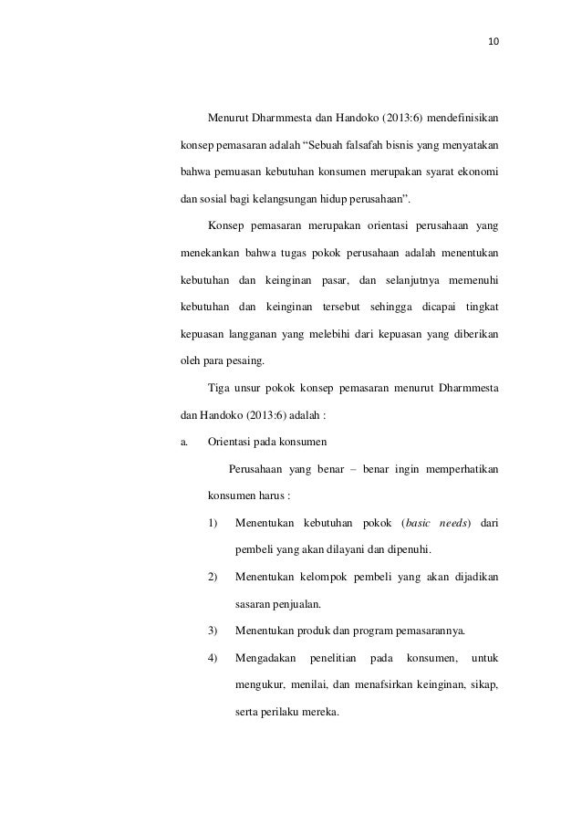 ANALISIS PENGARUH PERILAKU KONSUMEN TERHADAP KEPUTUSAN 
