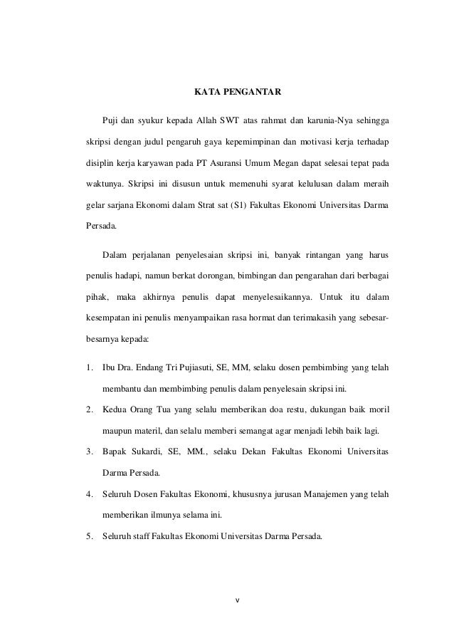 PENGARUH GAYA KEPEMIMPINAN DAN MOTIVASI TERHADAP DISIPLIN ...