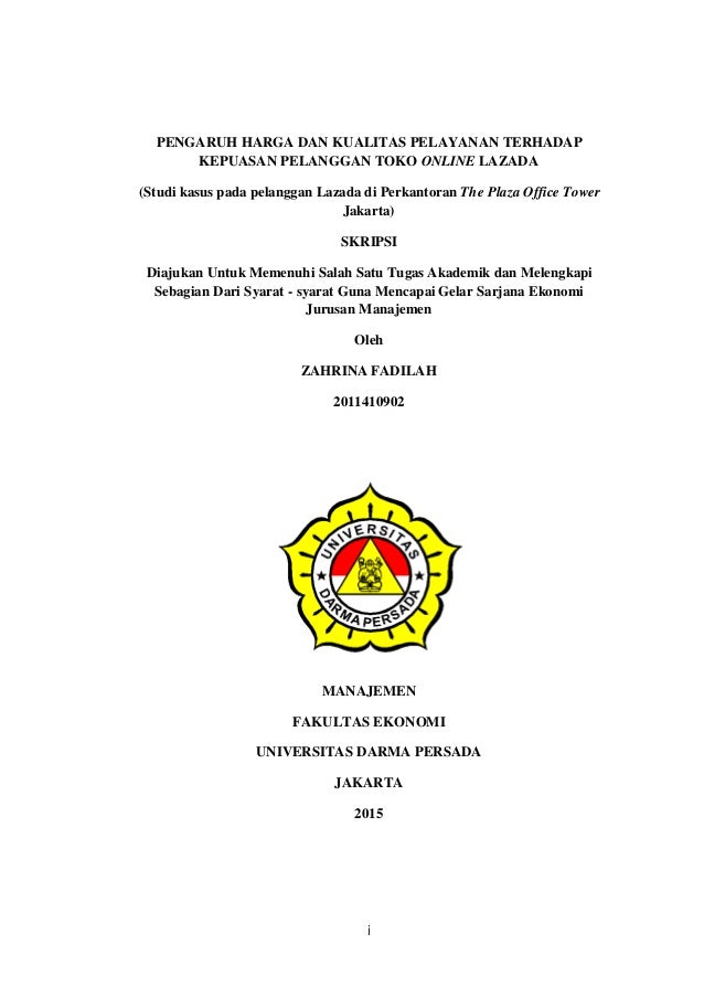 Skripsi Pengaruh Lokasi Terhadap Keputusan Pembelian