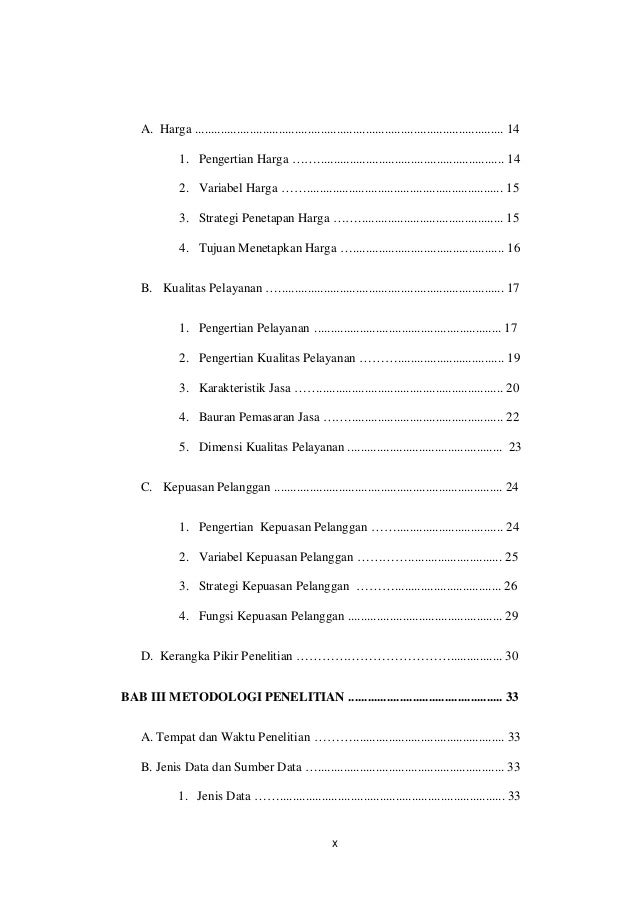 PENGARUH HARGA DAN KUALITAS PELAYANAN TERHADAP KEPUASAN 