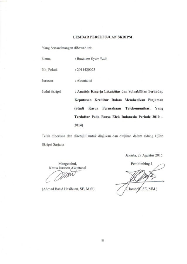 ANALISIS KINERJA LIKUIDITAS DAN SOLVABILITAS TERHADAP 