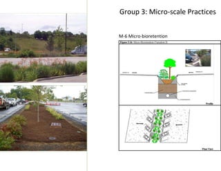 Group 3: Micro-scale Practices <ul><ul><li>M-6 Micro-bioretention </li></ul></ul>