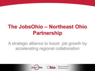 Our Findings and Our FutureChristiane SchmenkDirectorOhio Department of Development