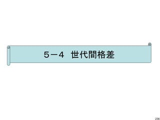 ５－４　世代間格差




            236
 