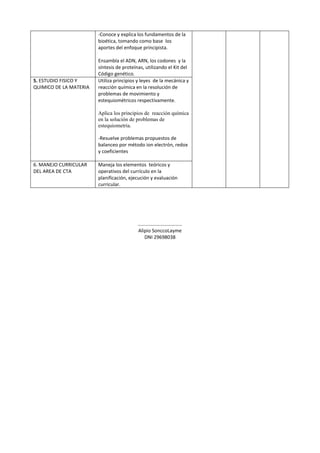 Silabus _ Ciencia Tecnológia y Ambiente
