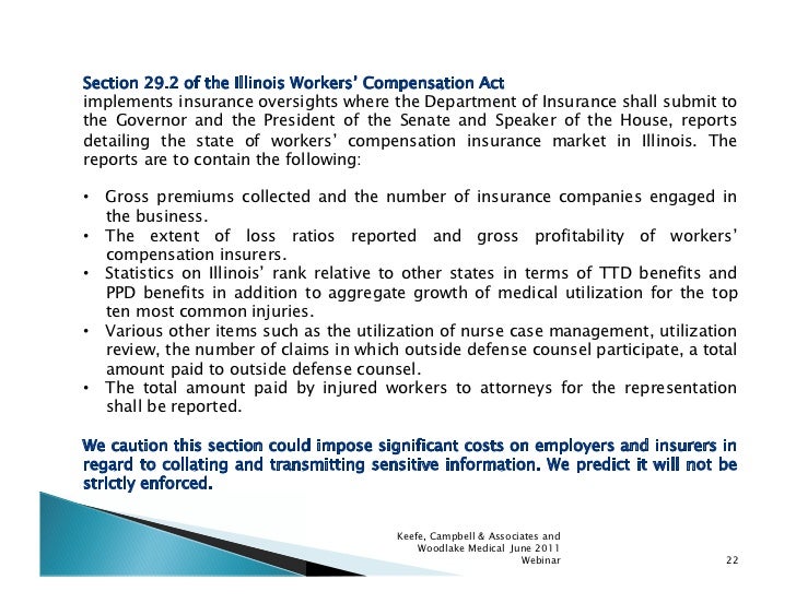 2011 Amendments To The Illinois Workers Compensation Act