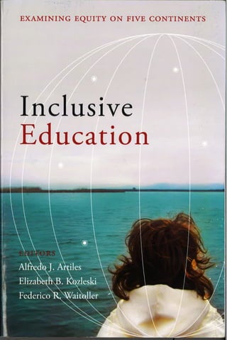 Inclusive education and interlocking of ability and race