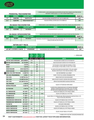 Auto Meter 3262 2011 auto meter hp catalog w links | PDF