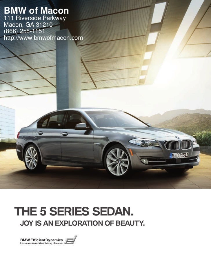 2011 Bmw 5 Series Sedan Macon Ga Bmw Of Macon