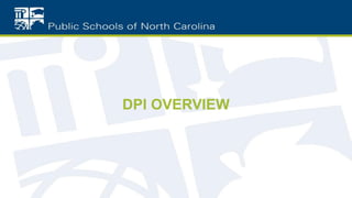DPI OVERVIEW
 