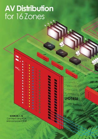 AV Distribution
for 16 Zones

CONTACT US:
Nexus Technologies Pty Ltd
Tel +61 3 9586 1700
Fax +61 3 9588 0400
Email sales@leafaudio.com

PAGE 36

www.leafaudio.com

 