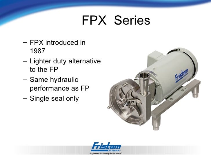 Fristam Centrifugal pumps