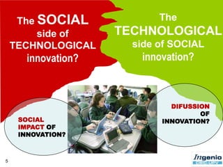 Developingindicators of SI: Exploring “social places and spaces”