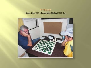 Geels, Dirk 1903 – Encarnado, Michael 1771 0-1
 