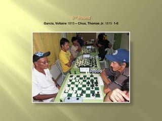 Garcia, Voltaire 1815 – Chua, Thomas Jr. 1815 1-0
 