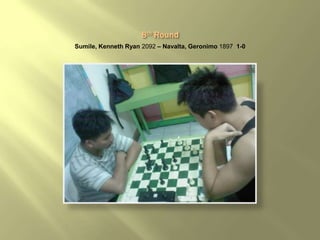 Sumile, Kenneth Ryan 2092 – Navalta, Geronimo 1897 1-0
 