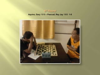 Aquino, Gary 1916 – Pascual, Rey Jay 1900 1-0
 