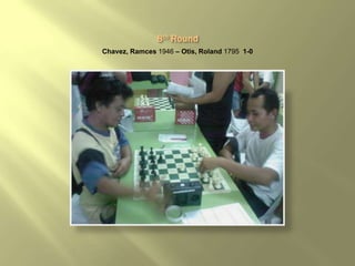 Chavez, Ramces 1946 – Otis, Roland 1795 1-0
 