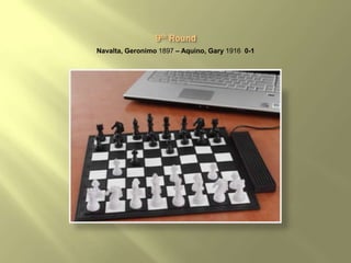 Navalta, Geronimo 1897 – Aquino, Gary 1916 0-1
 