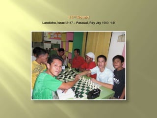 Landicho, Israel 2117 – Pascual, Rey Jay 1900 1-0
 