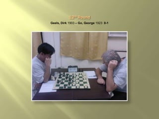 Geels, Dirk 1903 – Go, George 1923 0-1
 