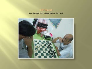 Go, George 1923 – Ngo, Henry 1941 0-1
 