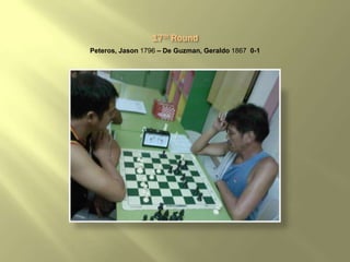 Peteros, Jason 1796 – De Guzman, Geraldo 1867 0-1
 